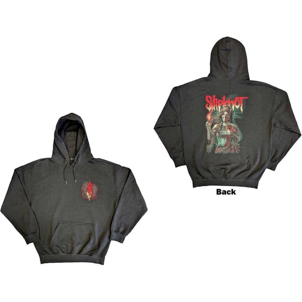 Slipknot Unisex Pullover Hoodie: Burn Me Away (Back Print) (Medium)