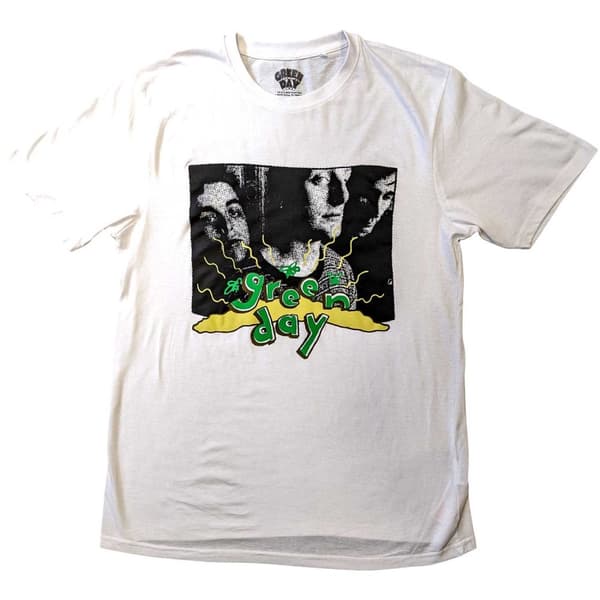 Green Day Unisex T-Shirt: Dookie Photo (Small)