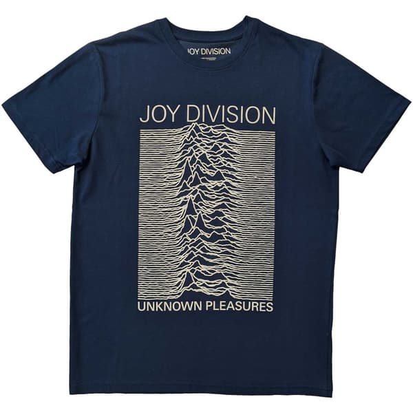Joy Division Unisex T-Shirt: Unknown Pleasures FP (Large)