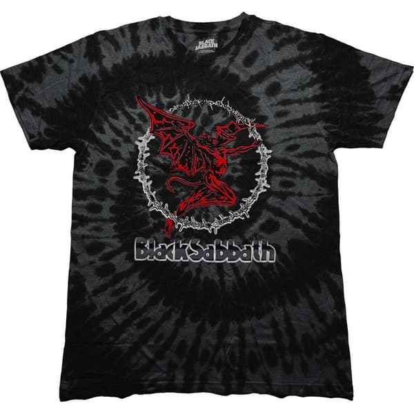 Black Sabbath Unisex T-Shirt: Red Henry (Wash Collection) (X-Large)