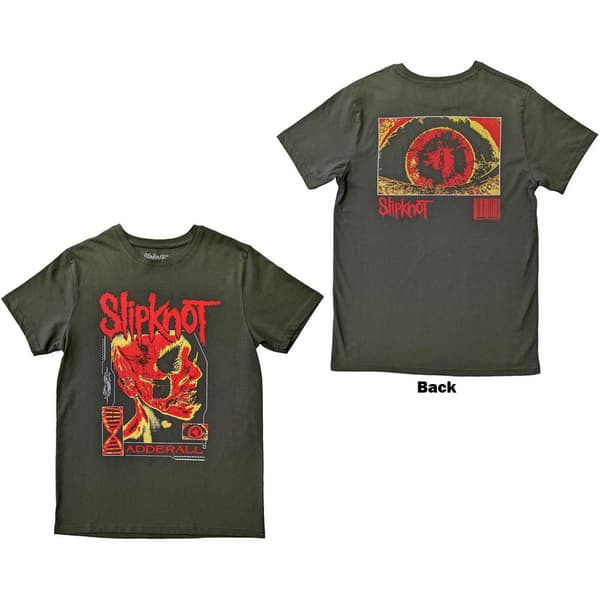 Slipknot Unisex T-Shirt: Zombie (Back Print) (Large)