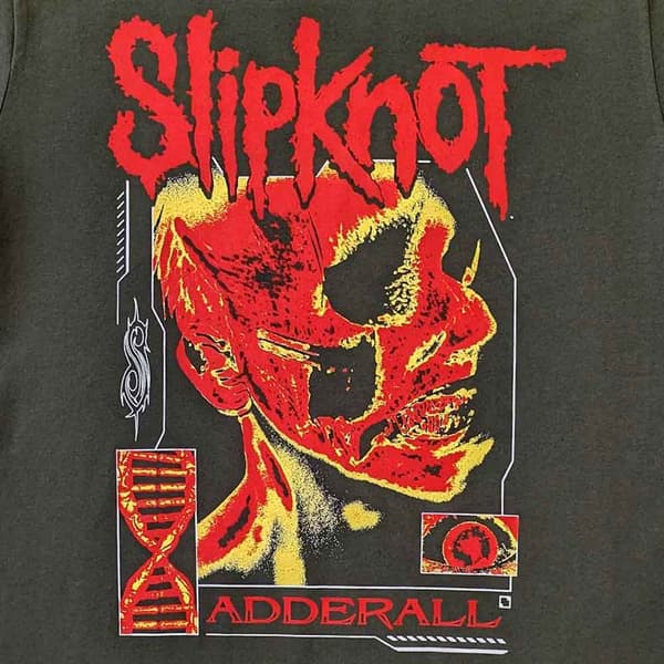 Slipknot T Shirt Zombie Band Logo Official Unisex Green