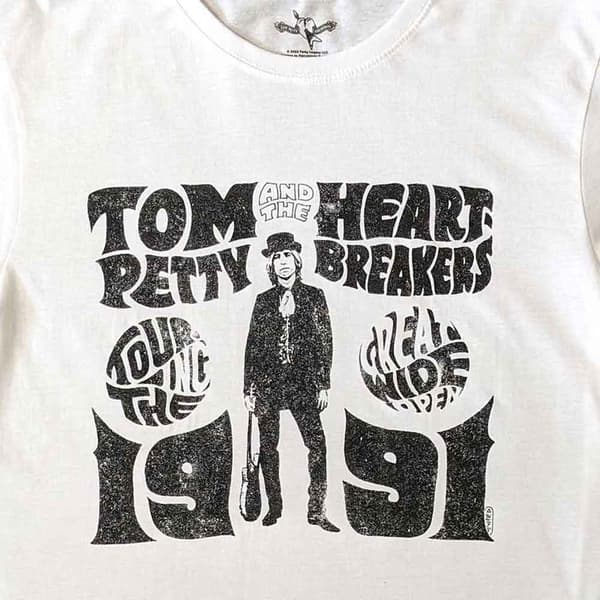Tom Petty and The Heartbreakers T Shirt Great Wide Open Tour Official Unisex
