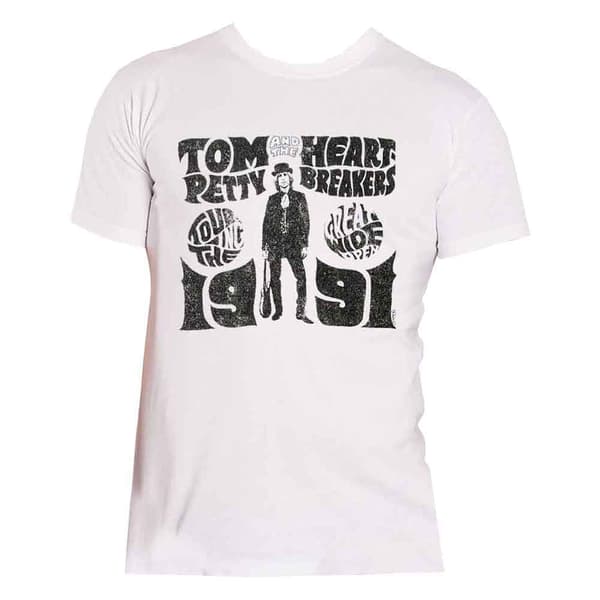 Tom Petty and The Heartbreakers T Shirt Great Wide Open Tour Official Unisex