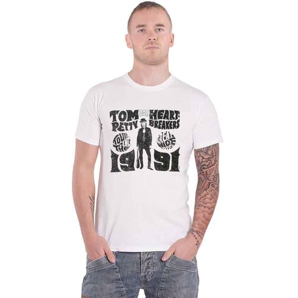 Tom Petty and The Heartbreakers T Shirt Great Wide Open Tour Official Unisex
