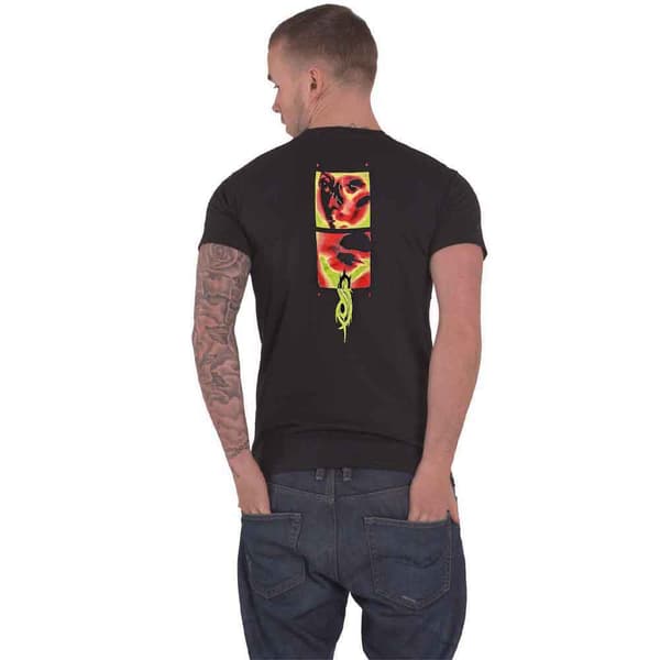 Slipknot T Shirt Alien Band Logo Official Unisex Black