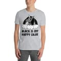 Miniatyrbild 3 av 3: Black Is My Happy Color T-shirt