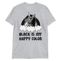Miniatyrbild 1 av 3: Black Is My Happy Color T-shirt