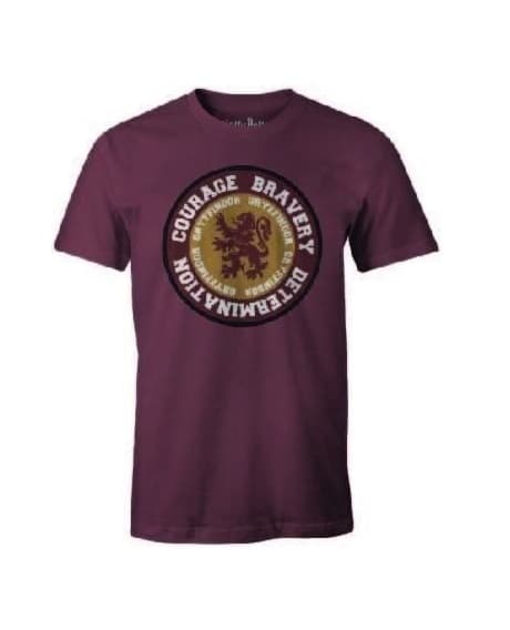 Harry Potter - Gryffindor - Mod Tapperhet Beslutsamhet T-shirt L