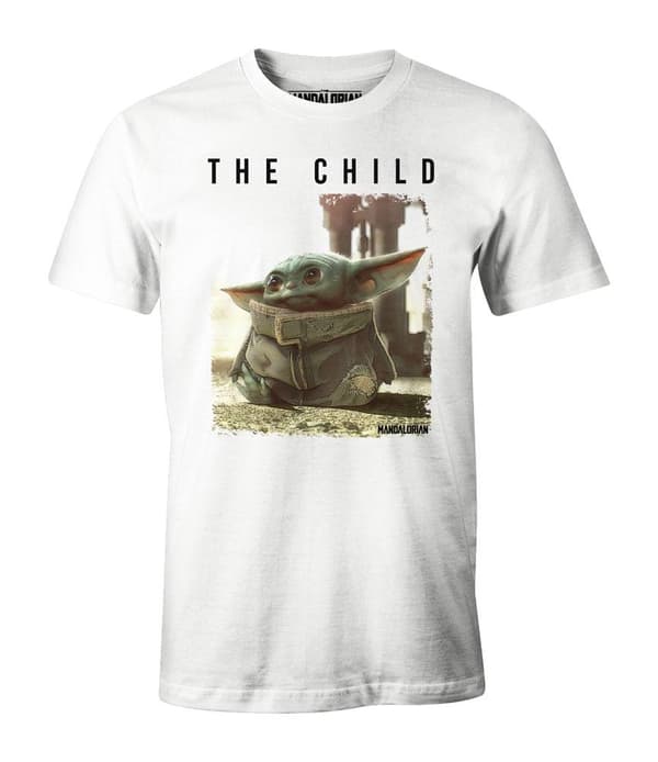 The Mandalorian - Logo The Child Vit T-shirt S