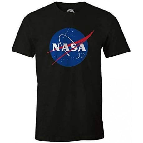 NASA-logotyp Svart T-shirt XXL