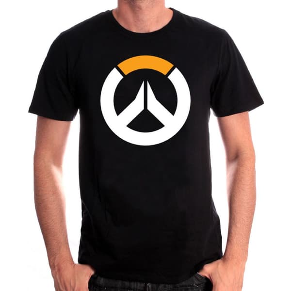 Overwatch - Svart t-shirt med ikon - S