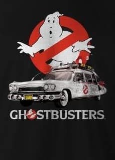 Ghostbusters - Svart t-shirt för män - S
