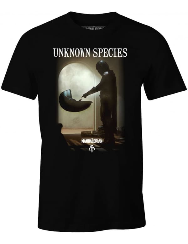 The Mandalorian - Svart Unknown Species T-shirt för män - S