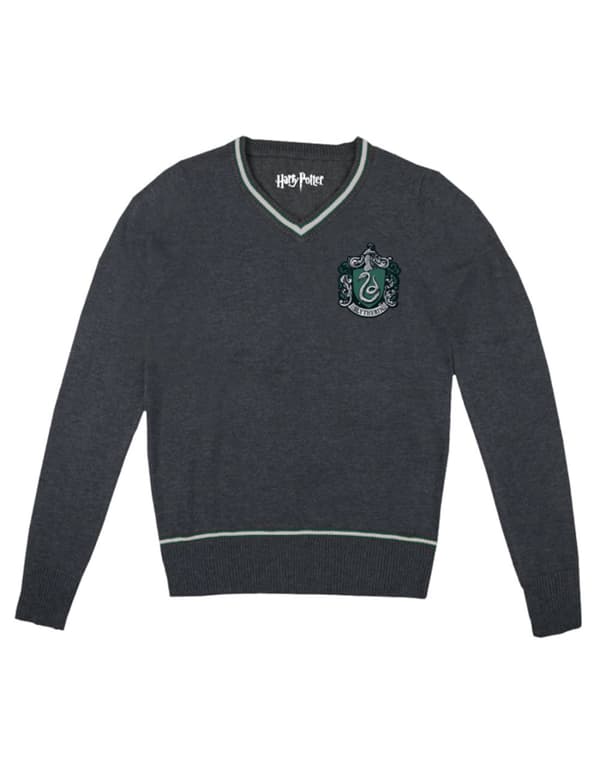 Harry Potter - Slytherin Antracitfärgad tröja för män - L
