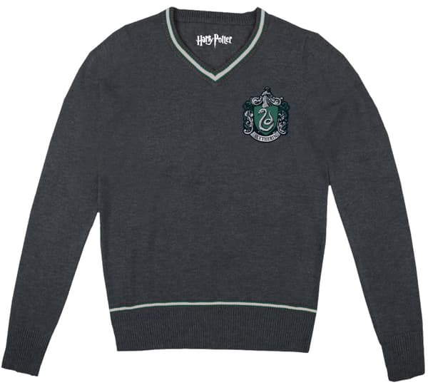 Harry Potter - Slytherin Antracitfärgad tröja för män - L