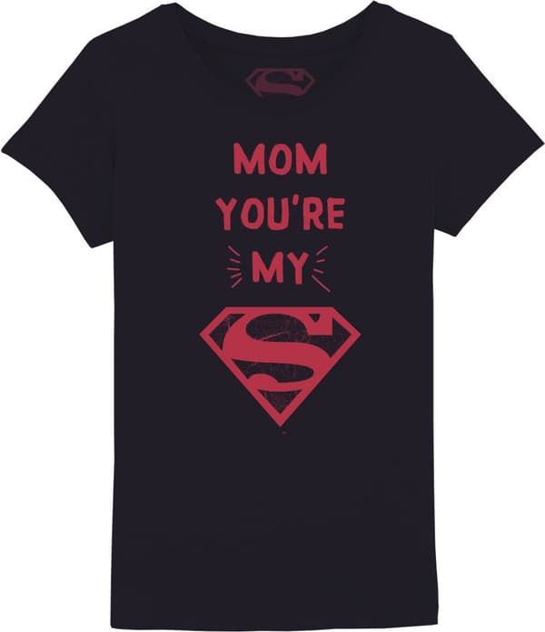 DC Comics - Svart mamma du är min Superwoman T-shirt - 14 år