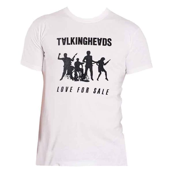 Talking Heads T Shirt Love For Sale Official Unisex White