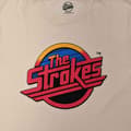 Miniatyrbild 2 av 4: The Strokes T Shirt Red Band Logo Official Unisex Natural