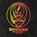 Miniatyrbild 2 av 4: Grateful Dead T Shirt Concentric Skulls Official Unisex Dye Wash Black