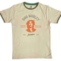 Miniatyrbild 1 av 4: Bob Marley Ringer T Shirt Thing Called Love Official Mens Sand