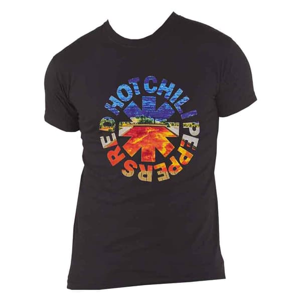 Red Hot Chili Peppers T Shirt Californication Asterisk Official Mens Black