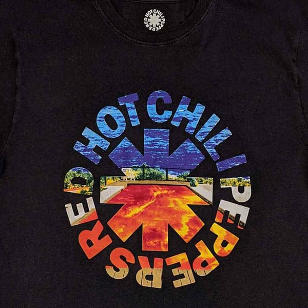 Red Hot Chili Peppers T Shirt Californication Asterisk Official Mens Black