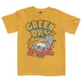 Miniatyrbild 3 av 4: Green Day T Shirt Dookie Longview Band Logo Official Unisex Orange