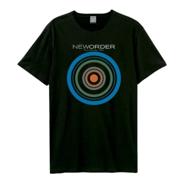 New Order: Blue Monday Amplified Small Vintage Black T Shirt