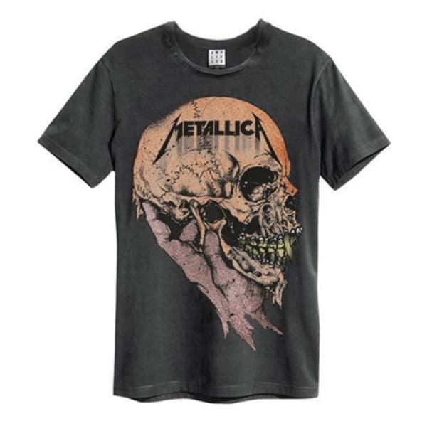 Metallica: Sad But True Amplified XX Large Vintage Charcoal T Shirt