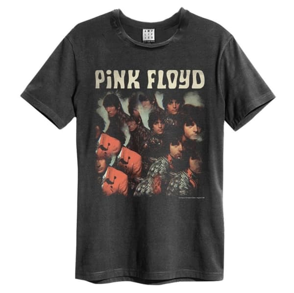 Pink Floyd: Piper At The Gate Amplified Large Vintage Charcoal T Shirt