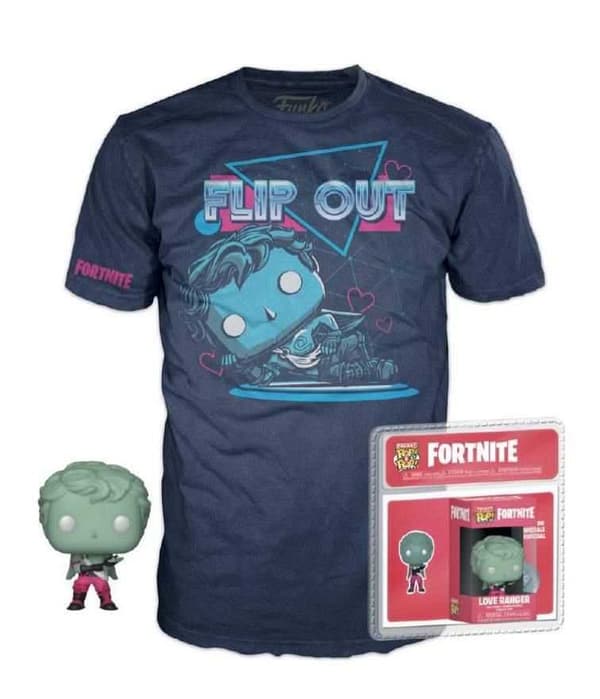 Funko Pocket Pop! & T-Shirt Fortnite Love Ranger - Size XL