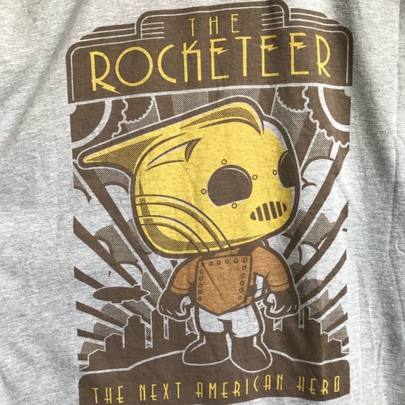 Funko Pop! Tees : The Rocketeer- L