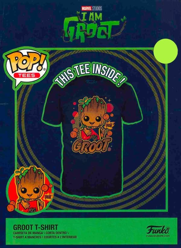 Funko Boxed Tee: Marvel: I Am Groot - Groot - S