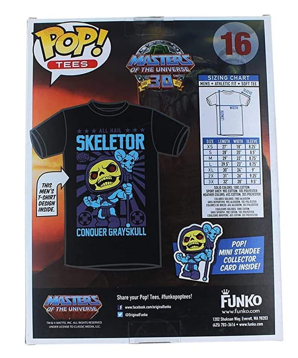Funko Pop! Tees : All Hail Skeletor - XS