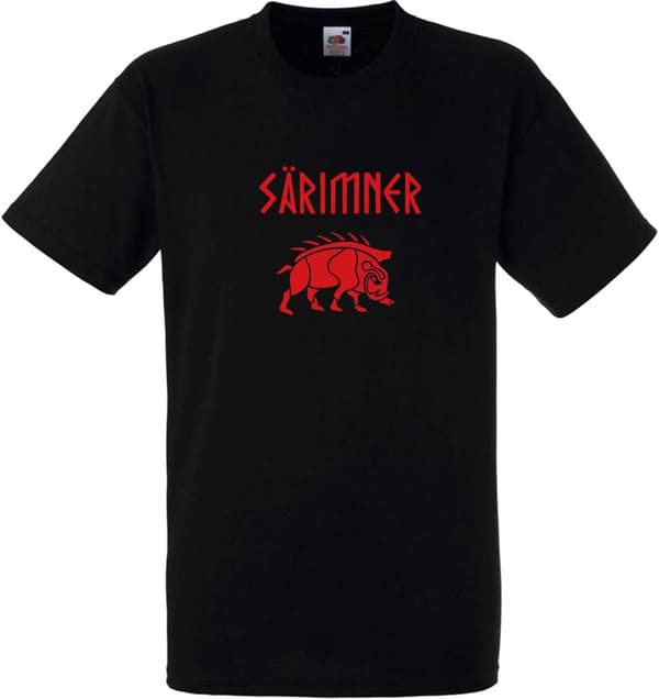 T-shirt: Särimner - Viking Art Collection (X-Large)
