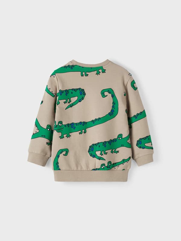 Nimeä se Mini Sweatshirt Crocodile, koko 92