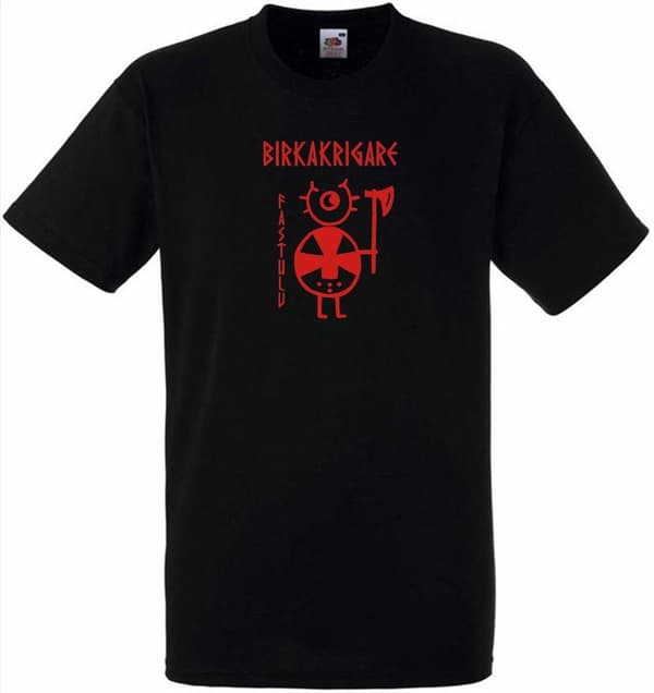 T-shirt: Birka Warriors - Fastulv - Viking Art Collection (Small)