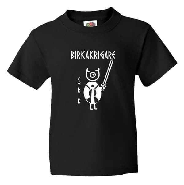 Barn t-shirt: Birkakrigare - Eyrik - Viking Art Kollektion (3-4 år)