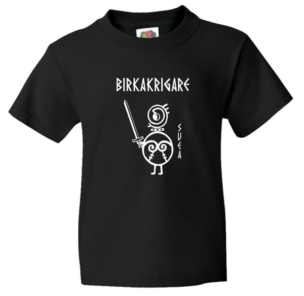 Kids t-shirt: Birka Warriors - Svea - Viking Art Collection (7-8 years)