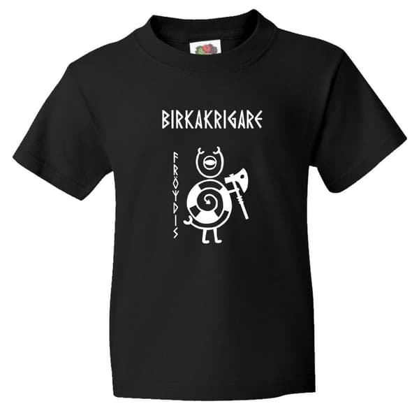 Barn t-shirt: Birkakrigare - Fröydis - Viking Art Kollektion (3-4 år)