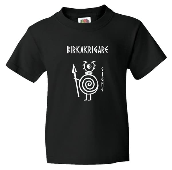 Kids t-shirt: Birka Warriors - Signe - Viking Art Collection (7-8 years)