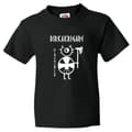 Miniatyrbilde 1 av 2: Kids t-shirt: Birka Warriors - Fastulv - Viking Art Collection (3-4 years)