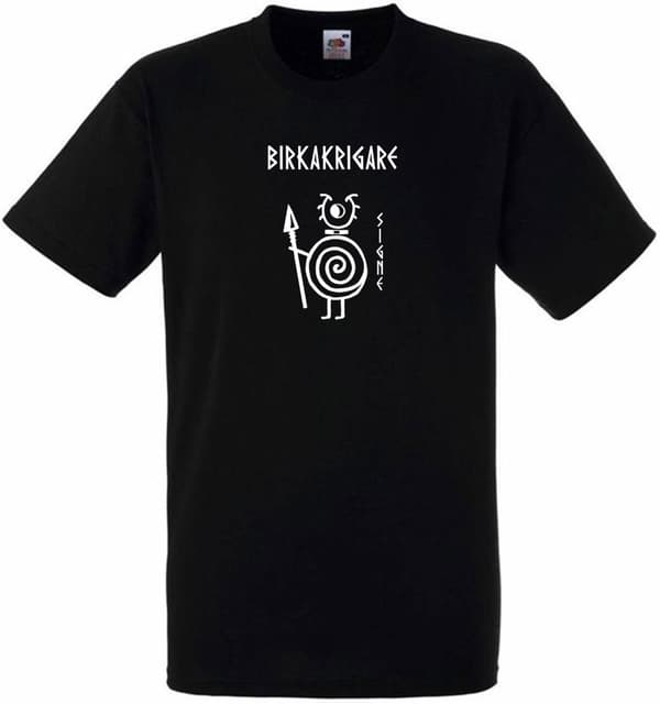 T-shirt: Birkakrigare - Signe - Viking Art Kollektion (Small)