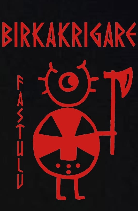 T-shirt: Birkakrigare - Fastulv - Viking Art Kollektion (XX-Large)