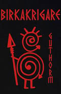 Miniatyrbilde 2 av 2: Kids t-shirt: Birka Warriors - Guthorm - Viking Art Collection (9-11 years)