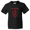 Miniatyrbilde 1 av 2: Kids t-shirt: Birka Warriors - Guthorm - Viking Art Collection (9-11 years)
