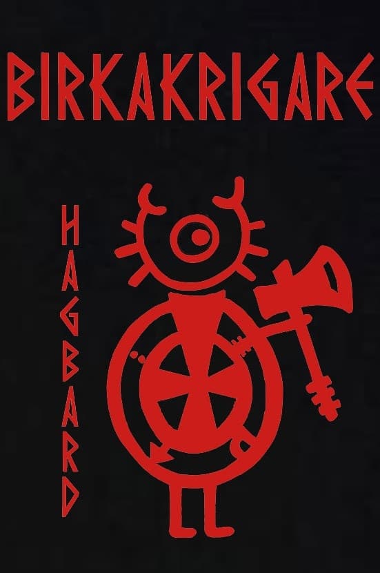 Barn t-shirt: Birkakrigare - Hagbard - Viking Art Kollektion (5-6 år)