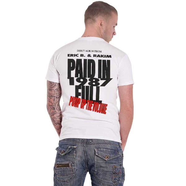 Eric B. & Rakim T Shirt Pump Up The Volume Official Unisex White