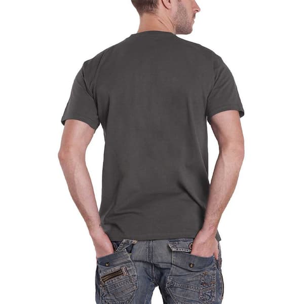 Pink Floyd T Shirt Vintage The Wall Hammers Official Unisex Charcoal Grey